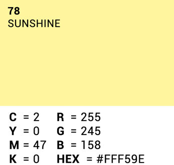 Achtergrondpapier Sunshine 1.35m x 11m