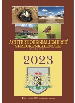 Achterhoekse & Liemerse Spreukenkalender / 2023 - Arie Ribbers