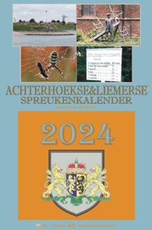 Achterhoekse & Liemerse Spreukenkalender 2024 - Arie Ribbers