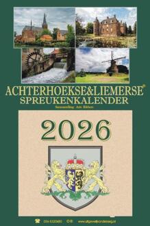 Achterhoekse & Liemerse spreukenkalender 2026 -  Arie Ribbers (ISBN: 9789055125456)