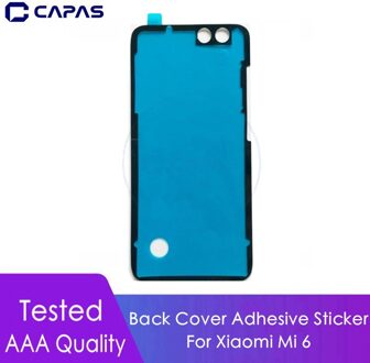Achterkant Lijm Lijm Voor Xiaomi Mi 6 Achter Behuizing Batterij Deur Cover 3M Lijm Dubbelzijdig Sticker Tape getest Voor Mi6 2 stukken