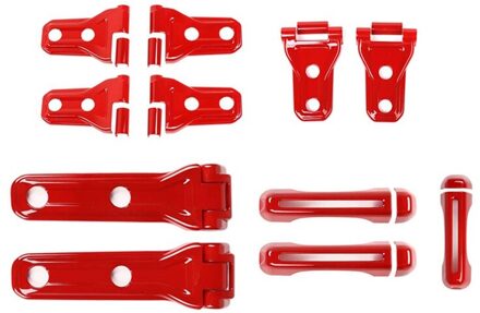 Achterklep Handgreep Cover Deur Scharnier Deksel Motorkap Scharnier Cover Reservewiel Scharnier Cover Voor Jeep Wrangler Jl Accessoires 2