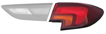 Achterlicht buiten rechts 3810932