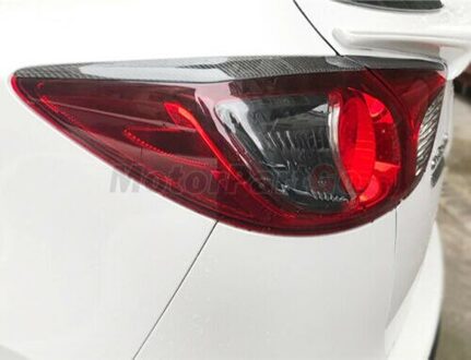 Achterlicht Carbon Fiber Stijl Ooglidcorrectie Cover Trim Voor Mazda CX-5 Kf T106