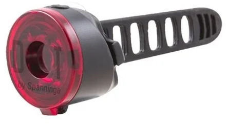 achterlicht DOT led batterij zwart/rood