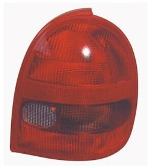 ACHTERLICHT RECHTS 3 DEUREN + lamphouder (rood)