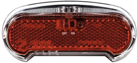 Achterlicht Riff Switch LED batterij aan/uit zwart