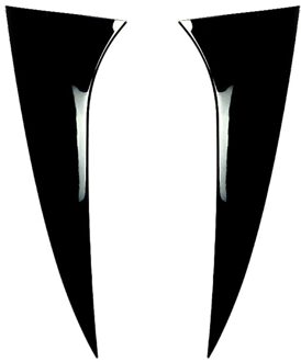 Achterruit Side Spoiler Spoiler Canard Canards Splitter Voor Hyundai IX35