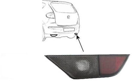 ACHTERUIT RIJLICHT R In SPOILER ALTEA