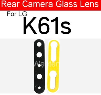 Achteruitrijcamera Glas Lens Voor Lg K61s K51s K41s Terug Camera Glas Lens Cover Met Sticker Adhesive Vervangende Onderdelen