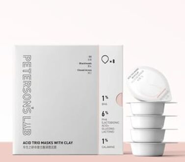 Acid Trio Masks with Clay Set (7g x 8pcs)