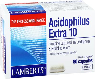 Acidophilus Extra 10 - 60 vegicaps - Pre- / Probiotica - Voedingssupplement