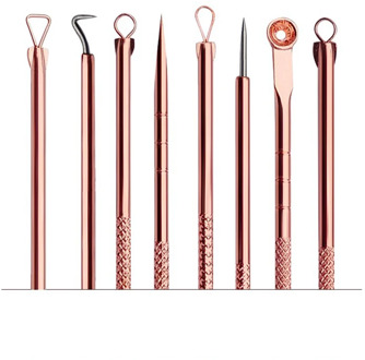 Acne Needles Pimple Blackhead Remover Acne Treatment Black Mask Extractor Acne Remover Beauty Face Clean Care Tools 4 Pcs/Set