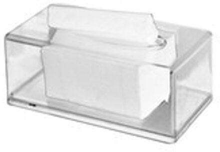 Acryl Clear Tissue Box Cover Rechthoekige Servet Auto Kantoor Papier Houder Case