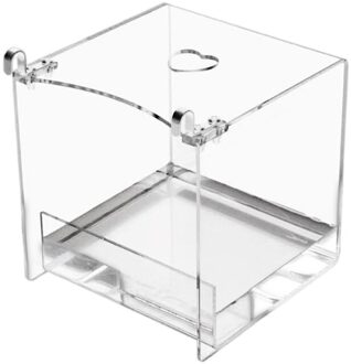Acryl Clear Vogel Bad Papegaaienkooi Bad Douche Doos Kom Met Opknoping Haken H051