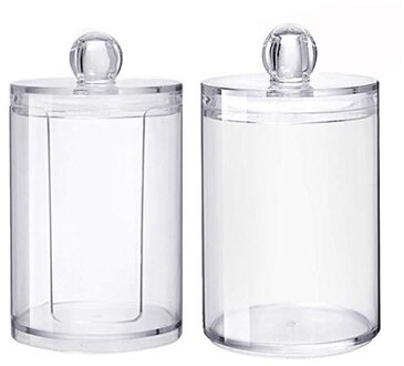 Acryl Cosmetische Make-Up Organizer Sieraden Wattenstaafje Box Organizer Voor Cosmetica Katoen Pads Houder Opbergdozen Bakken stijl 5