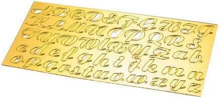 Acryl Diy Engels Alfabet Letter Patroon Decor Stempel Cakevorm Biscuit Mold Stamper Rekwisieten Voor Cake Bakken Decorating Gereedschap