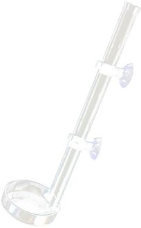 Acryl Garnalen Voeden Lade Visvoer Feeder Aquarium Aquarium Voeden Buis 40cm