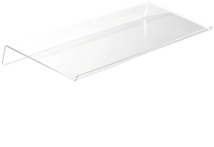 Acryl Gekanteld Computer Toetsenbord Houder Clear Keyboard Stand Voor Ergonomische Typen Bureau Thuis School