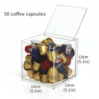 Acryl Koffie Capsule Opslag Boxrack Voor Dolce Gusto Nespresso Huishoudelijke Bijpassende Koffie Machine Hold Met Koffie Rack