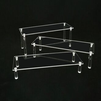 Acryl Ladder Frame Parfum Sieraden Display Rack Transparante Ladder Plank Display Gereedschap Acryl Cosmetica Magazijnstelling wed03010