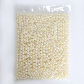 Acryl Makeup Brush Holder Make Organizer Cosmetische Houder Lippenstift Potlood Opslag Container Transparante Opbergdoos Houder A zak of wit pearl