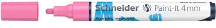 acryl marker paint-it 320 4 mm., kleur roze