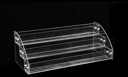 Acryl Nagellak Display Organizer 3-4-5-7 Layer Manicure Cosmetica Sieraden Display Standhouder Helder acryl Make-Up Doos 222 3 laag