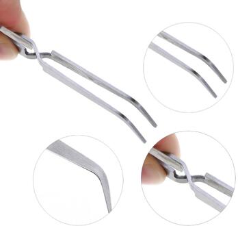 Acryl Nail Vormgeven Pincet Rvs Multifunctionele Nail Clip Manicure Tool Pincet Voor Uv Gel Nail Art Accessoires