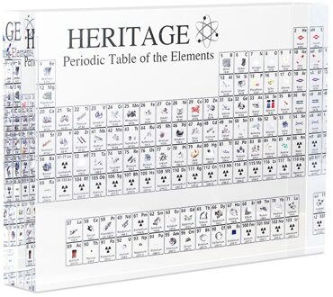 Acryl Periodieke Tafel Display Met Elementen Leraar Studenten Ambachten Decor DSD666 klein