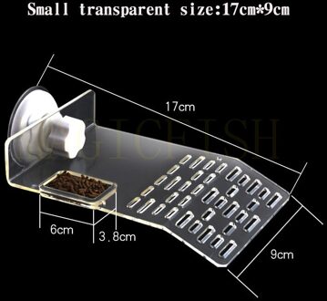 Acryl Terras Schildpad Koesteren Terras Eiland Drijvende Koesteren Platform, Schildpad Feeder, Reptiel Dock Speelgoed, schildpad Stand S/M/L transparant S