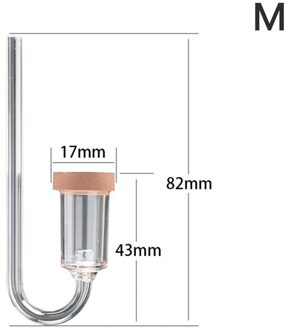 Acryl Transparante CO2 Diffuser Verstuiver Bubble Counter Voor Aquarium Planten