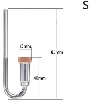 Acryl Transparante CO2 Diffuser Verstuiver Bubble Counter Voor Aquarium Planten