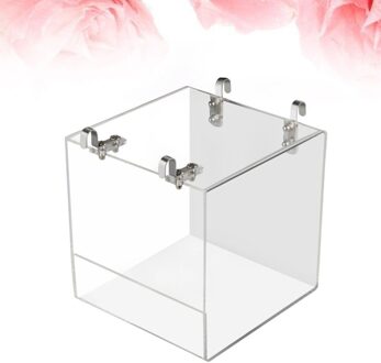 Acryl Verdikte Baden Bad Transparante Vogels Douche Wastafel Opknoping Cleaning Tool (Size) zoals getoond