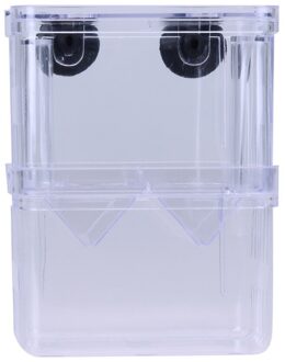Acryl Visteelt Doos Aquarium Fokker Doos Hoge Clear Dubbele Guppies Uitbroeden Incubator Aquarium Huisdieren Supplies S/L