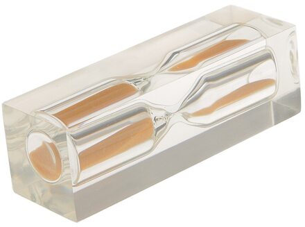 Acryl Zand Klok Zandloper Zandloper Timer 3 Minuut Voor Thee Cafe Keuken Cook Goud