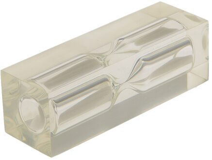 Acryl Zand Klok Zandloper Zandloper Timer 3 Minuut Voor Thee Cafe Keuken Cook wit