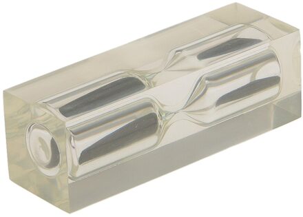 Acryl Zand Klok Zandloper Zandloper Timer 3 Minuut Voor Thee Cafe Keuken Cook zwart