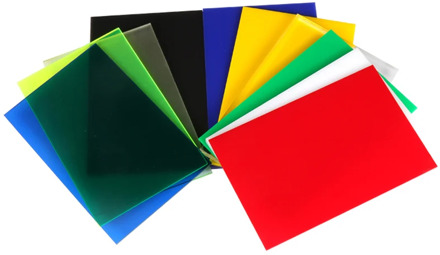 Acrylic Board Glossy Multicolor translucent Plexiglass Plastic Sheet Organic Glass Polymethyl Methacrylate 300x200x2.7MM