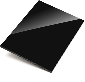 Acrylic Board Glossy Pure Black Plexiglass Plastic Sheet Organic Glass Polymethyl Methacrylate 1mm 3mm 8mm Thickness 200*200mm