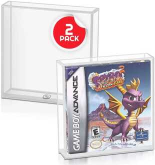 Acrylic Case 2-Pack for Gameboy/Gameboy Advance Games