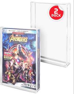 Acrylic Case 2-Pack for PS3/PS4/Blu-Ray/XBOX One