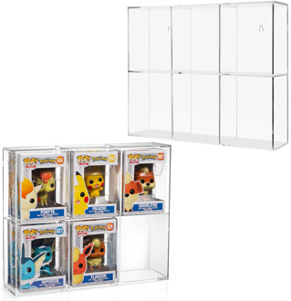 Acrylic Case - Funko Pop 6 Slots Display Case