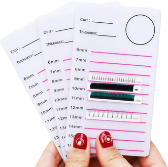 Acrylic Pallet Individual Eyelash Extension Glue Plate Volume Eyelashes Pad Makeup Training Tools