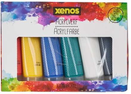 Acrylverf - 6 kleuren