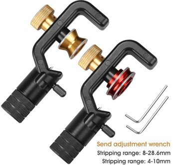 ACS-2 8-28.6Mm Ftth Gepantserde Kabel Stripper Longitudinale Horizontale Kabel Schede Snijder Ftth Gepantserde Glasvezelkabel Slitter 2stk
