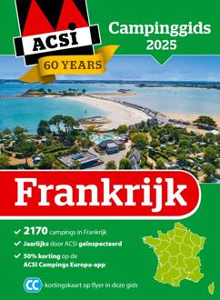 Acsi Campinggids Frankrijk 2025 - Acsi Campinggids - ACSI