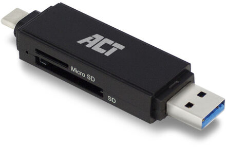 ACT AC6375 USB-A & USB-C kaartlezer