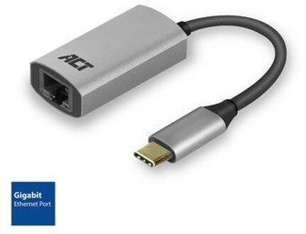 ACT AC7080 USB-C naar gigabit ethernet adapter