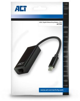 ACT AC7335 - USB-C naar Ethernet adapter